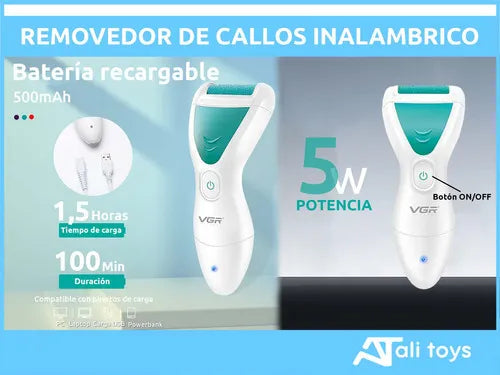 Exfoliador De Callos Eléctrico Vgr V-812