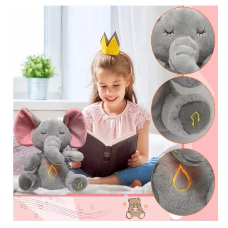 Peluche Elefantito Que Respira